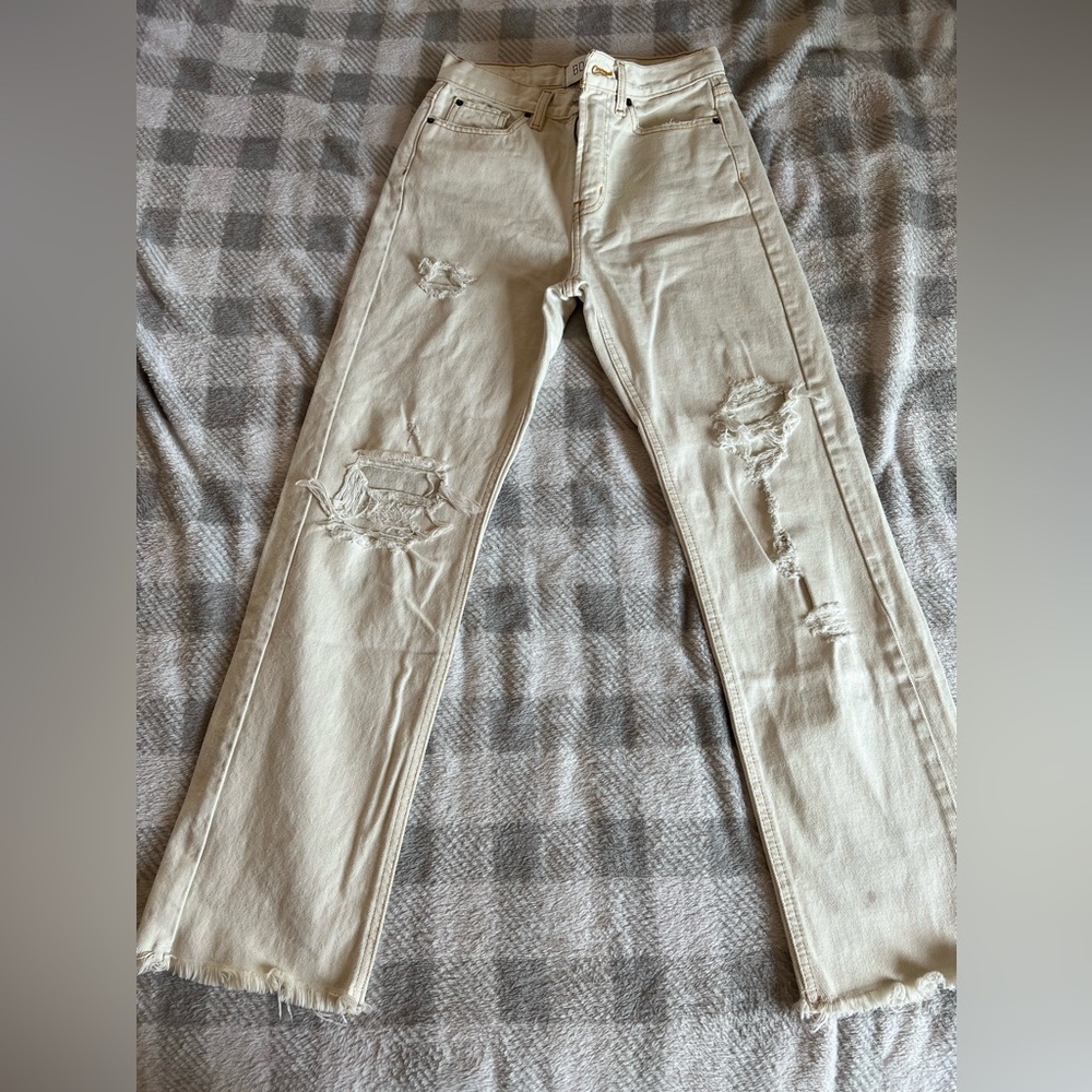 BDG off white cowboy jeans